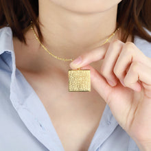 Ayatul Kursi Square Pendant Necklace