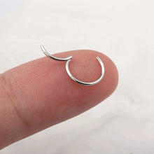 Titanium Hinged Hoop Piercing Ring