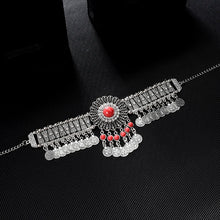Vintage Statement Coin Choker Necklace