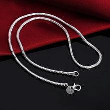 925 Sterling Silver Snake Chain Necklace