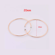 Clip-On Circle Hoop Earrings