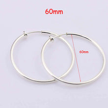 Clip-On Circle Hoop Earrings