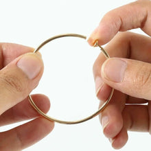 Clip-On Circle Hoop Earrings