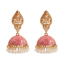 Ethnic Retro Geometric Turkish Jhumka Earring