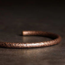Rustic Copper Cuff Bracelet