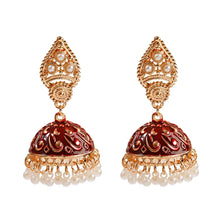 Ethnic Retro Geometric Turkish Jhumka Earring