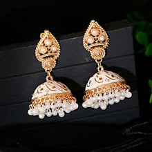Ethnic Retro Geometric Turkish Jhumka Earring