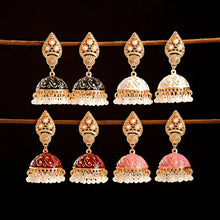 Ethnic Retro Geometric Turkish Jhumka Earring
