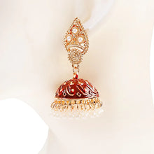 Ethnic Retro Geometric Turkish Jhumka Earring