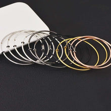 Clip-On Circle Hoop Earrings