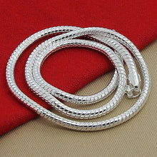 925 Sterling Silver Snake Chain Necklace