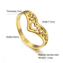 Hollow Hearts Ring