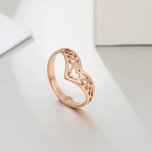Hollow Hearts Ring