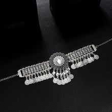 Vintage Statement Coin Choker Necklace
