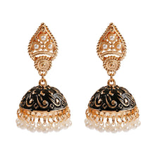 Ethnic Retro Geometric Turkish Jhumka Earring
