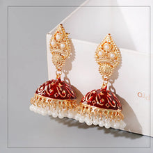 Ethnic Retro Geometric Turkish Jhumka Earring