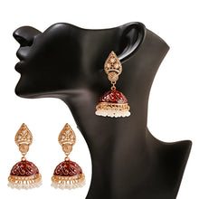 Ethnic Retro Geometric Turkish Jhumka Earring