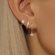 3-piece Crystal Drop Earring Set