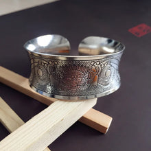 Asian Ethnic Open Cuff Bracelet