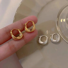925 Sterling Silver Chunky Hoop Earrings