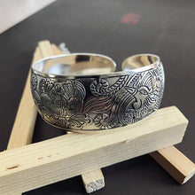 Asian Ethnic Open Cuff Bracelet