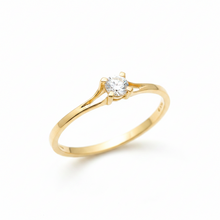 Minimal Cubic Zirconia Wedding Ring