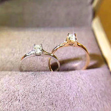 Minimal Cubic Zirconia Wedding Ring