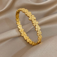 Floral Cuff Bracelet