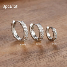 3 Piece Round & Star Drop Earring Set