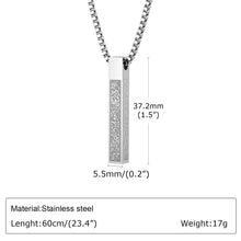 Ayatul Kursi Vertical Necklace