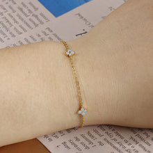 Golden Clover Necklace
