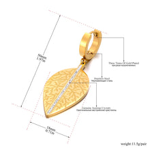 Nature Leaf Drop Earrings