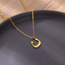 Arabic Letter Name Necklace