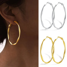 Unity Twist Hoops