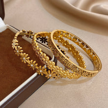 Floral Cuff Bracelet