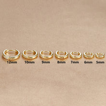 1Pair&nbsp;Minimal Huggie Hoop Earrings