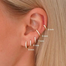 1Pair&nbsp;Minimal Huggie Hoop Earrings