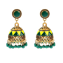 Ethnic Retro Geometric Turkish Jhumka Earring
