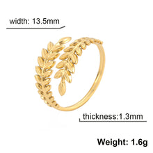 Wheat Leaf Ring