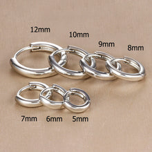Minimal Crystal Zirconia Huggie Hoop Earrings