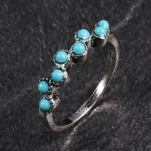 Vintage Turquoise Bead Ring