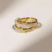 Four Circles Stack Ring Set