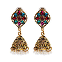 Ethnic Retro Geometric Turkish Jhumka Earring