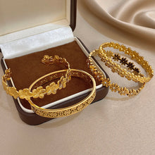 Floral Cuff Bracelet