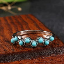 Vintage Turquoise Bead Ring