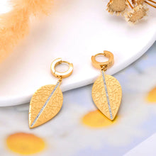 Nature Leaf Drop Earrings