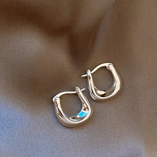 925 Sterling Silver Chunky Hoop Earrings