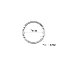 Titanium Hinged Hoop Piercing Ring