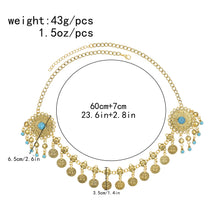 Afghan Tribal Coin Headpiece