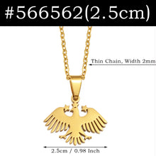 Syrian Flag Eagle Pendant Necklace